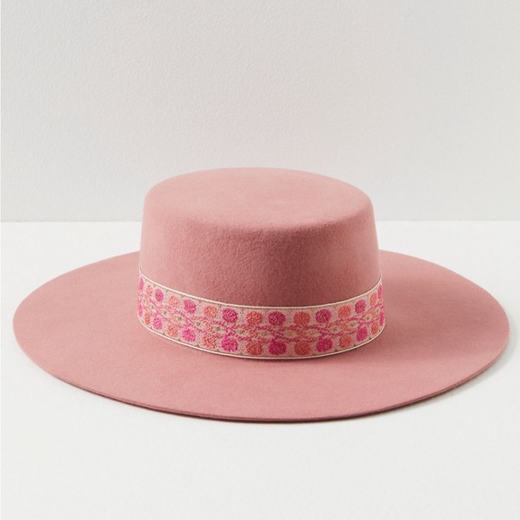 Lack of Color Sierra Rose Pink Wide Brim Hat main image 5